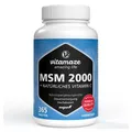 MSM 2000 + Vitamin C Acerola Extrakt Tabletten 373.7 g