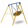 ZERO GRAVITY® Schaukelgestell mit Nestschaukel, extra starker Ø50mm Stahlrohrrahmen, Schaukelgerüst mit 200kg Tragkraft