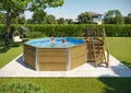 Pool Massivholzpool 593 B Gr.1 Sparset  inkl. Sandfilteranlage und Technikraum