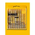 Stichsägeblatt-Set DT2290 10tlg. HCS Holz DEWALT