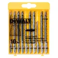 STICHSÄGEBLÄTTER-SET FÜR HOLZ 10-TEILIG - DW DT2290