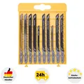 Dewalt DT2290 Stichsägblätter Set 10-teilig für Holz Sägeblatt Satz