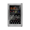 Caso BBQ Cooler S-R, Kühlschrank 63L, Türanschlag rechts, Temperatur -1-10°C, für Innen- und Außenbereich geeignet, IPX4/Spritzwasserschutz, Einbau geeignet, UV Sicherheistglas, abschließbar