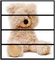 Wallario Aufkleber Möbelfolie Ikea Malm 4 Schub Süßer Teddybär Teddybär süß Kind