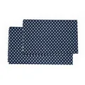 Origin Outdoors Unisex – Erwachsene Bienenwachstücher-REL562004 Bienenwachstücher, Gepunktet dunkelblau, 25 x 28 cm
