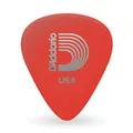 Planet Waves 1DRD1-10 Picks Duralin Picks Red 10 Picks Standard Shape in Super Light
