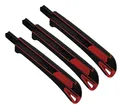 3x WÜRTH 9mm 2K CUTTERMESSER mit 1 Klinge extrem Scharf Teppichmesser 071566294