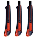 3x Würth 2K Cuttermesser 9mm extrem scharf 071566294 Teppichmesser Papiermesser