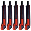 5x Würth 2K Cuttermesser 9mm extrem scharf 071566294 Teppichmesser Papiermesser