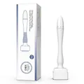 P-Beauty Einstellbarer Derma Stamp 140A - Microneedling Pen mit 140 hochwertigen Edelstahl Nadeln, einstellbare Länge 0-3 mm - für Aknenarben, Falten, Narben, Poren, Hautverjüngung & Cellulite