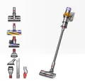 Dyson V15 Detect Absolute Akku-Stielsauger nickel satin gelb/glanz nickel - 3944