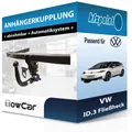 Für VW ID.3 Fließheck 03.2020-jetzt TOWCAR Anhängerkupplung abnehmbar neu