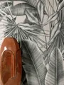 Newroom Vliestapete, Grau Tapete Modern Dschungel - Mustertapete Blumentapete Anthrazit Taupe Tropisch Floral Palmen Blätter für Schlafzimmer Wohnzimmer Küche, Bamba Grey