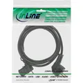 16752H InLine Netzkabel Schutzk. gew. / Kaltgerätest. C13 links abgew. 0 3m ~D~