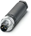 Phoenix Contact Steckverbinder - SACC-M 8MS-3CON-M-SW, 3-polig, schwarz (1501252)