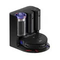 Dyson Spot+Scrub™ AI Nass- und Trocken-Roboterstaubsauger – Selbstentleerung, Selbstreinigende Nasswalze, 4-fache Teppich-Saugkraft, KI-Fleckenentfernung (Schwarz/Blau)