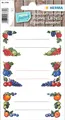 HERMA Küchenetiketten Beeren 9x16,3cm 4 Blätter selbstklebend