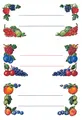 HERMA Haushalts-Etiketten Beerenarrangements, 76 x 35 mm