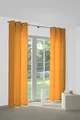 Wirth Vorhang "WirthNatur" Gr. 2, orange, 175cm, Ösen, 127cm