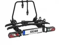 Fahrradträger SD260 schwarz, Ausziehbar, 2 Räder für Wohnmobile