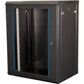Value 26.99.0826 19 Zoll 19 Zoll Wandgehäuse 15 HE Schwarz