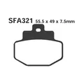 Bremsbeläge Paar EBC Sp SFA321HH Piaggio 125 Hexagon GTX 11 2000-2002