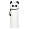 Legami 2-in-1-Federmäppchen aus Silikon - Kawaii "Panda"