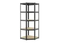 Juskys Lageregal Corner Basic 180 x 70 x 40-70 cm 875 kg 5 Böden Schwerlastregal Metall Grau
