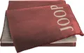 Joop! Plaid Touch Baumwollmischung Rouge Größe 130x150 cm