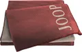 JOOP! Tagesdecke JOOP! TOUCH Plaid / Decke Rouge-Natur 130 x 150cm