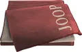 JOOP!  TOUCH Plaid / Decke Rouge-Natur 130 x 150cm