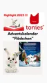 Tonie Flöckchen Adventskalender 2025 - Figur Weihnachten - NEU und OVP - !!!