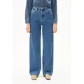 Armedangels Weite Jeans ENIJAA Wide Jeans recycelter Baumwolle (Non-Stretch, Regular Fit) High waist blau 33/32