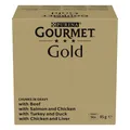 7613038543154 PURINA GOURMET GOLD Stücke in Sauce Mix 4 Geschmacksrichtungen - N