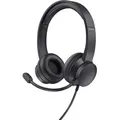 25088 TRUST Ayda Headset Kabel Stereo - Schwarz