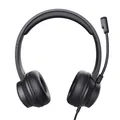 Trust Ayda On Ear Headset kabelgebunden Stereo Schwarz Headset, Lautstärkeregelung, Mikrofon-Stummschaltung Computer
