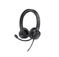 Trust Ayda Kopfhörer, Kabelgebunden, Schwarz Headset
