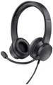 Trust Ayda On Ear Headset kabelgebunden Stereo Schwarz Headset, Lautstärkeregelung, Mikrofon-Stummschaltung Computer