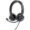 Trust Ayda On Ear Headset kabelgebunden Stereo Schwarz Headset,