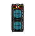 Denver BPS-355 Party-Lautsprecher 1.0 (Dual Woofer) (Bluetooth, 160 W, Mikrofonanschluss, TWS, Lichteffekte, Aufnahmefunktion auf USB/microSD)