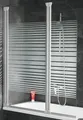 Schulte D1653 Badewannenfaltwand Badewannenaufsatz Faltwand Dekorglas ab Lager