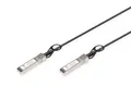 Digitus DN-81222 InfiniBand/Glasfaserkabel SFP+ Schwarz