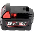 Milwaukee  M18NRG-501 Akku Starter Set 18V mit M18 B5 Akku 5,0Ah + M12-18FC Ladegerät