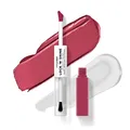 Wet n Wild Megalast Lock n' Shine, Dual-Ended Lip Color and Clear Gloss, Vitamin E and Jojoba Oil Enriched Formula, La Pink Shade