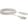 Usb 2.0 Verlängerungskabel Ck1502 531 Grau, 2m, 1x Usb 2.0 A Stecker / 1x Usb 2.0 A Buchse Usb-kabel & Stecker - Schwaiger