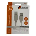 Schwaiger USB 2.0 Verlängerungskabel A-Stecker / A-Buchse - 2 m - CK1502 - grau