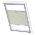 vidaXL Rollo Plissee Creme P08/408, 
