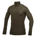 Woolpower Zip Turtleneck LITE Pine Green (XS)