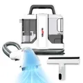 Grafner Wasch-Sauger mobiler Waschsauger Fenstersauger 450 Watt mit Lanze & Saugwischer, 450 W, beutellos, Fenstersauger und Waschsauger