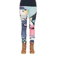 cosey - Bunte Bedruckte Motiv-Leggings (Einheitsgröße) - Design Modern Camo